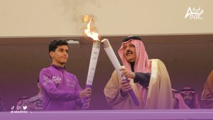 حفل افتتاح أولمبياد آبار للرياضة المدرسية