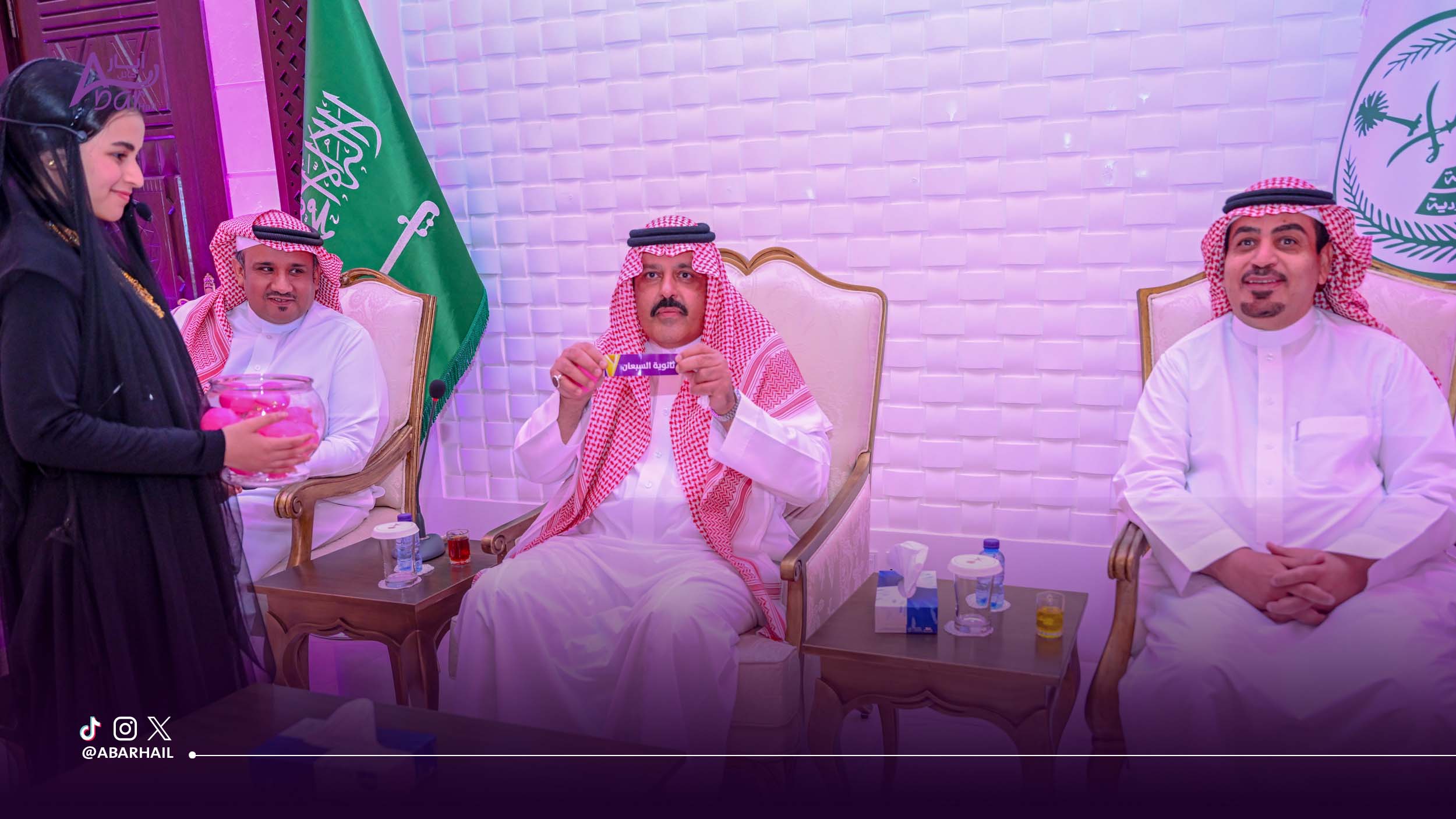 You are currently viewing  سمو أمير منطقة حائل يرعى مراسم قرعة مسابقة لمن الكأس 2024 